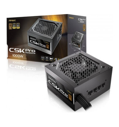 Antec CSK1000 DC ATX 3.1 (PCIe 5.1) Fuente de alimentación 1000W