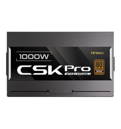 Antec CSK1000 DC ATX 3.1 (PCIe 5.1) Fuente de alimentación 1000W