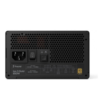 Fractal Design Ion 3 Gold 850W Fuente de alimentacion 850W
