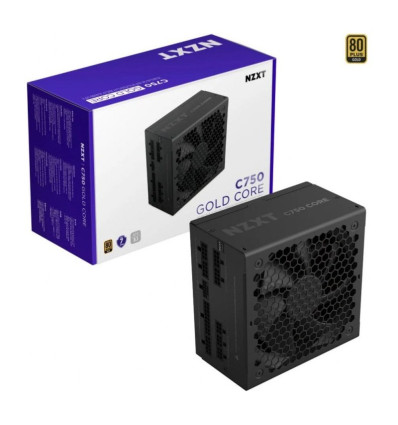 NZXT C750 Gold Core ATX 3.1 (PCIe 5.1) Fuente de alimentación 750W