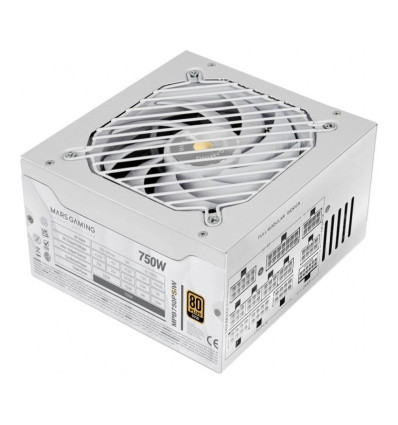Mars Gaming MPB750PSI Fuente de alimentación Blanca 750W