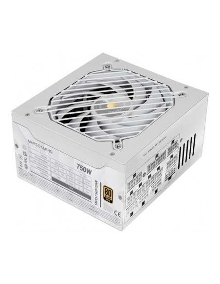 Mars Gaming MPB750PSI Fuente de alimentación Blanca 750W