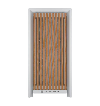 Corsair Frame 4000D RS Wood White & Oak ATX Caja para PC
