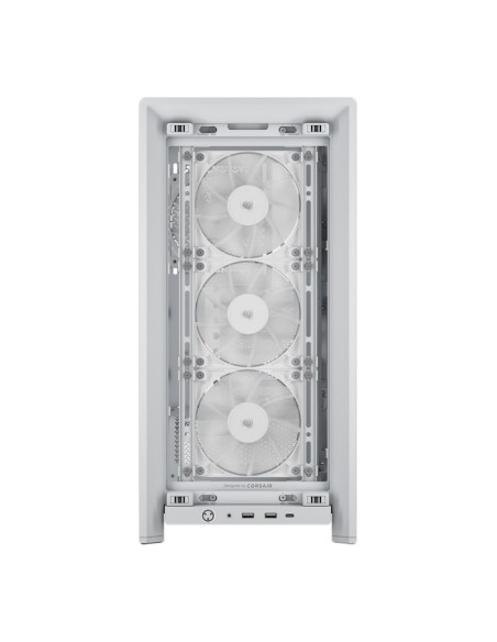 Corsair Frame 4000D RS Wood White & Oak ATX Caja para PC