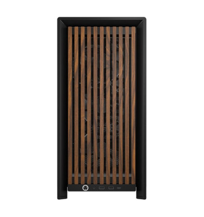 Corsair Frame 4000D RS Wood Black & Walnut ATX Caja para PC