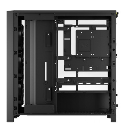 Corsair Frame 4000D RS Wood Black & Walnut ATX Caja para PC