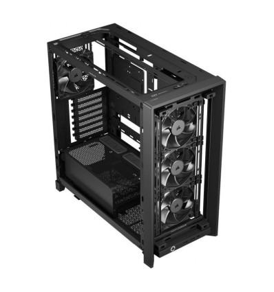 Corsair Frame 4000D RS Wood Black & Walnut ATX Caja para PC