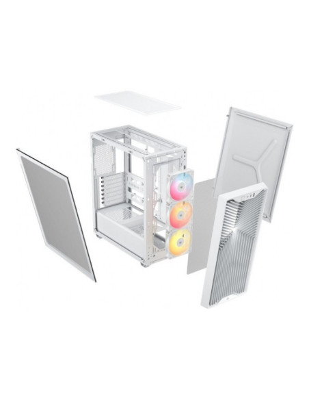 Corsair 3200D RS aRGB Blanca ATX Caja para PC