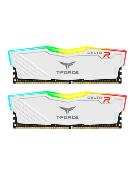 TeamGroup DELTA RGB 32GB DDR4 (2x16GB) 3200MHz CL16 Blanca