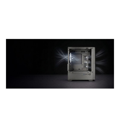 Mars Gaming MC-VECTOR ARGB Blanca Micro-ATX Caja para PC