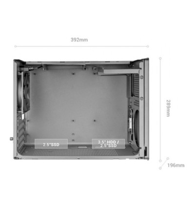 Mars Gaming MC-XPRO Micro-ATX Caja para PC