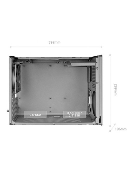 Mars Gaming MC-XPS Micro-ATX Caja para PC