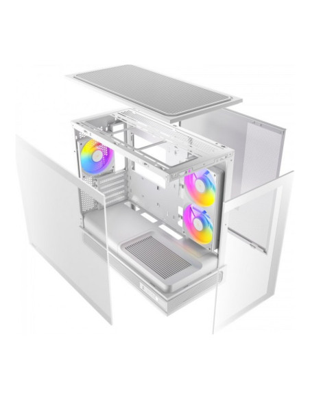 Antec C2M aRGB Blanca Micro-ATX Caja para PC