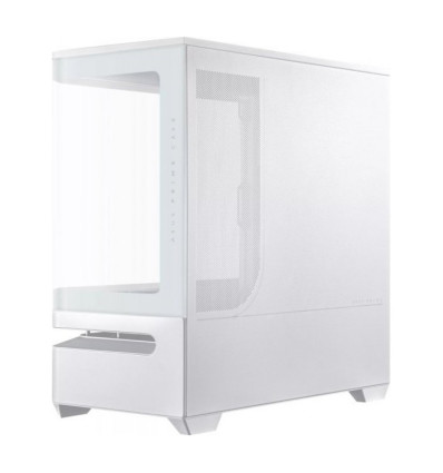 Asus Prime AP202 TG aRGB Blanca Micro-ATX Caja para PC