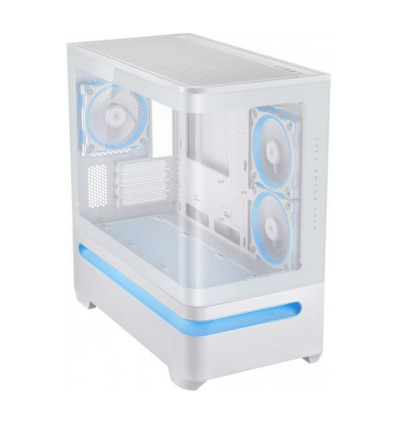 Asus Prime AP202 TG aRGB Blanca Micro-ATX Caja para PC