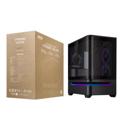 Asus Prime AP202 TG aRGB Micro-ATX Caja para PC