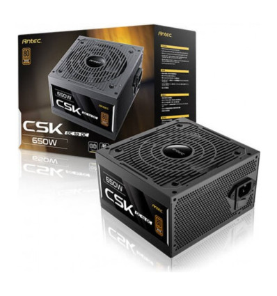 Antec CSK650 DC Fuente de alimentación 650W