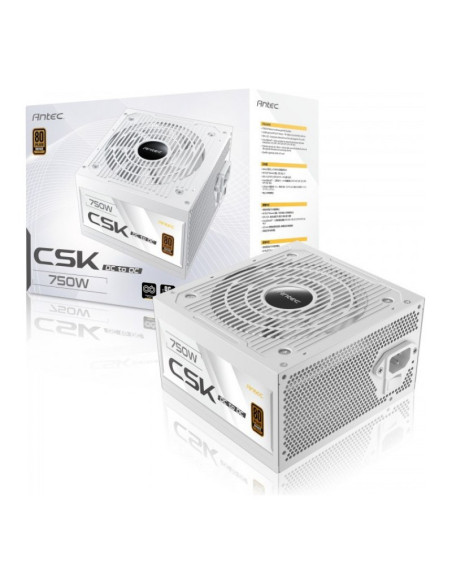 Antec CSK DC (PCIe 5.1) Blanca Fuente de alimentación 750W