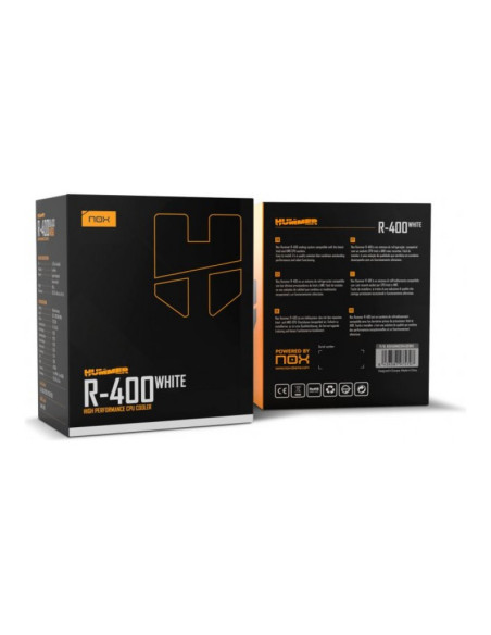 NOX Hummer R-400 Blanco Disipador CPU