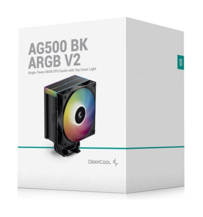 DeepCool AG500 BK aRGB V2 Disipador CPU