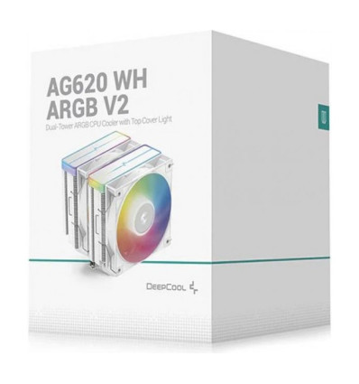 DeepCool AG620 WH ARGB V2 Blanco Disipador CPU