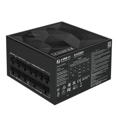 Lian Li SX 1200W 80+ Platinum Black Fuente de alimentación 1200W