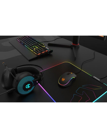 KROM ALFOMBRILLA GAMING KNOUT RGB