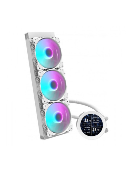 darkFlash Nebula DN-360S aRGB Blanca 360mm Refrigeración líquida PC