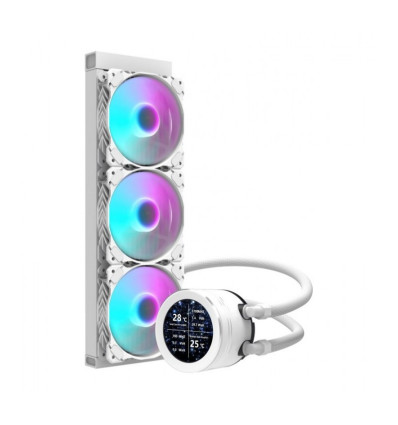 darkFlash Nebula DN-360S aRGB Blanca 360mm Refrigeración líquida PC