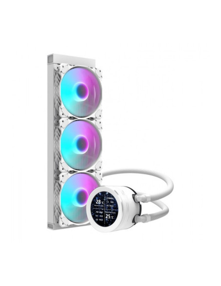 darkFlash Nebula DN-360S aRGB Blanca 360mm Refrigeración líquida PC