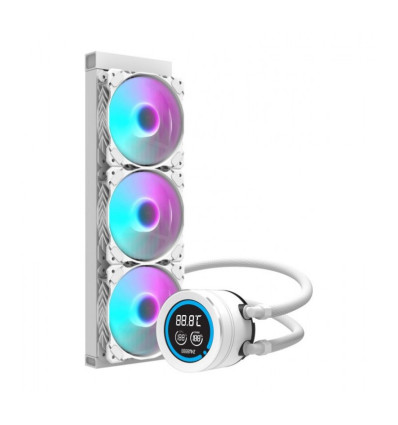 darkFlash Nebula DN-360D aRGB Blanca 360mm Refrigeración líquida PC