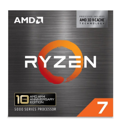 AMD Ryzen 7 5800X3D Edición 10 aniversario Socket AM4 CPU