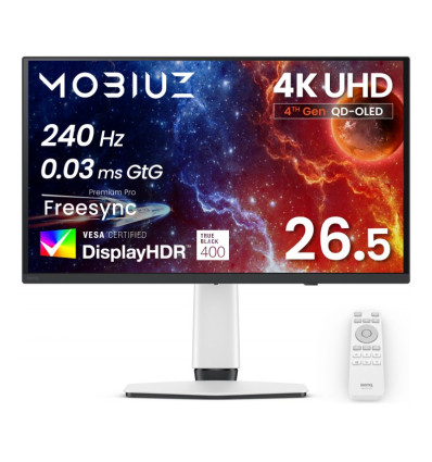 BenQ MOBIUZ QD-OLED EX271UZ 26.5" 4K 240Hz