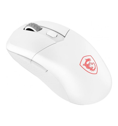 MSI Versa 300 Wireless 8K Blanco Ratón gaming inalámbrico