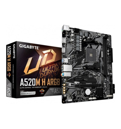 Gigabyte A520M H ARGB Socket AM4 Micro-ATX