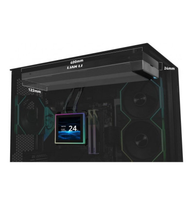 Lian Li Hydroshift II LCD-S 360 Black 360mm Refrigeración líquida PC