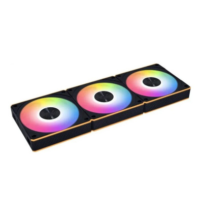 Lian Li UNI FAN CL120 Wireless RGB Reverse Blade PWM Black 120mm Pack de 3 ventiladores PC
