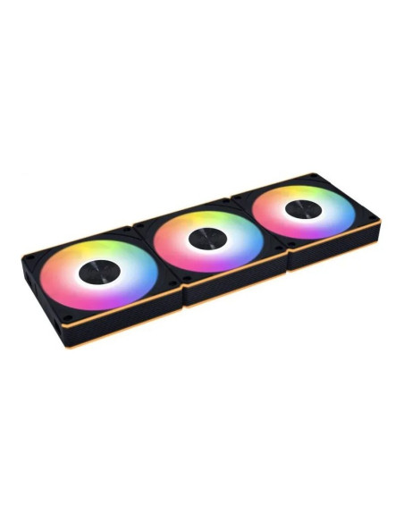 Lian Li UNI FAN CL120 Wireless RGB Reverse Blade PWM Black 120mm Pack de 3 ventiladores PC