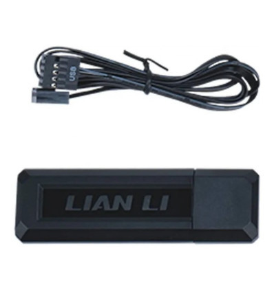 Lian Li UNI FAN CL120 Wireless RGB Reverse Blade PWM Black 120mm Pack de 3 ventiladores PC