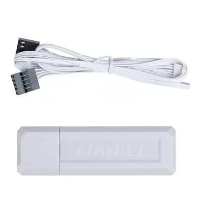 Lian Li UNI FAN CL120 Wireless RGB Reverse Blade PWM White 120mm Pack de 3 ventiladores PC