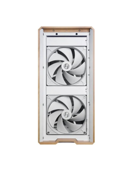 Lian Li Lancool 217 Wood Blanca e-ATX Caja para PC