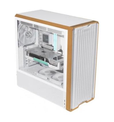 Lian Li Lancool 217 Wood Blanca e-ATX Caja para PC