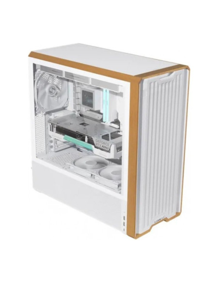 Lian Li Lancool 217 Wood Blanca e-ATX Caja para PC