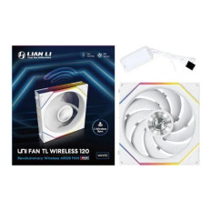 Lian Li UNI Fan TL Wireless 120 aRGB Blanco 120mm Pack de 3 ventiladores PC
