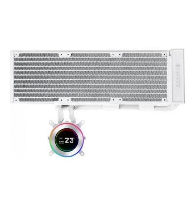 Lian Li Hydroshift II LCD-C 360CL Blanca 360mm Refrigeración líquida PC