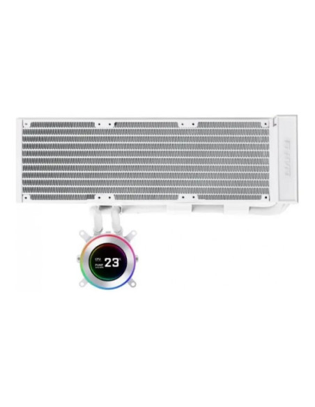 Lian Li Hydroshift II LCD-C 360CL Blanca 360mm Refrigeración líquida PC