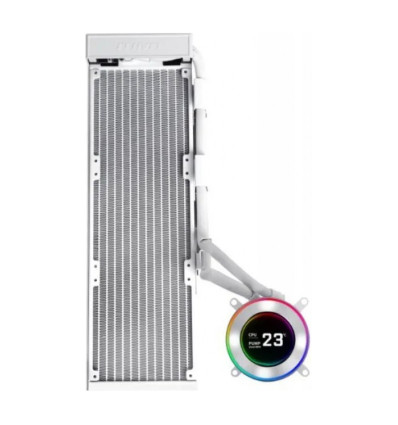 Lian Li Hydroshift II LCD-C 360CL Blanca 360mm Refrigeración líquida PC