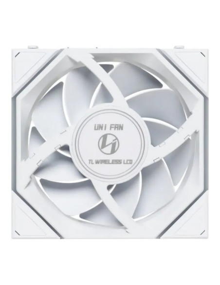 Lian Li Uni TL120 LCD Blanco 120 mm Ventilador PC