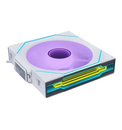 Lian Li Uni Fan SL120 Infinity Wireless Blanco 120mm Ventilador PC