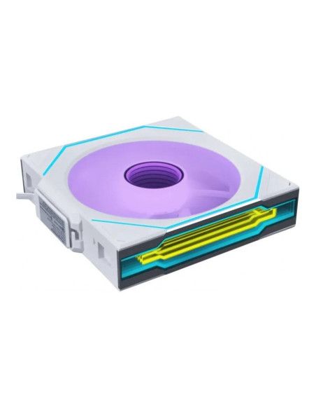 Lian Li Uni Fan SL120 Infinity Wireless Blanco 120mm Ventilador PC